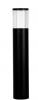 Prisma 670mm 240V Aluminium Black LED Bollard Light IP65